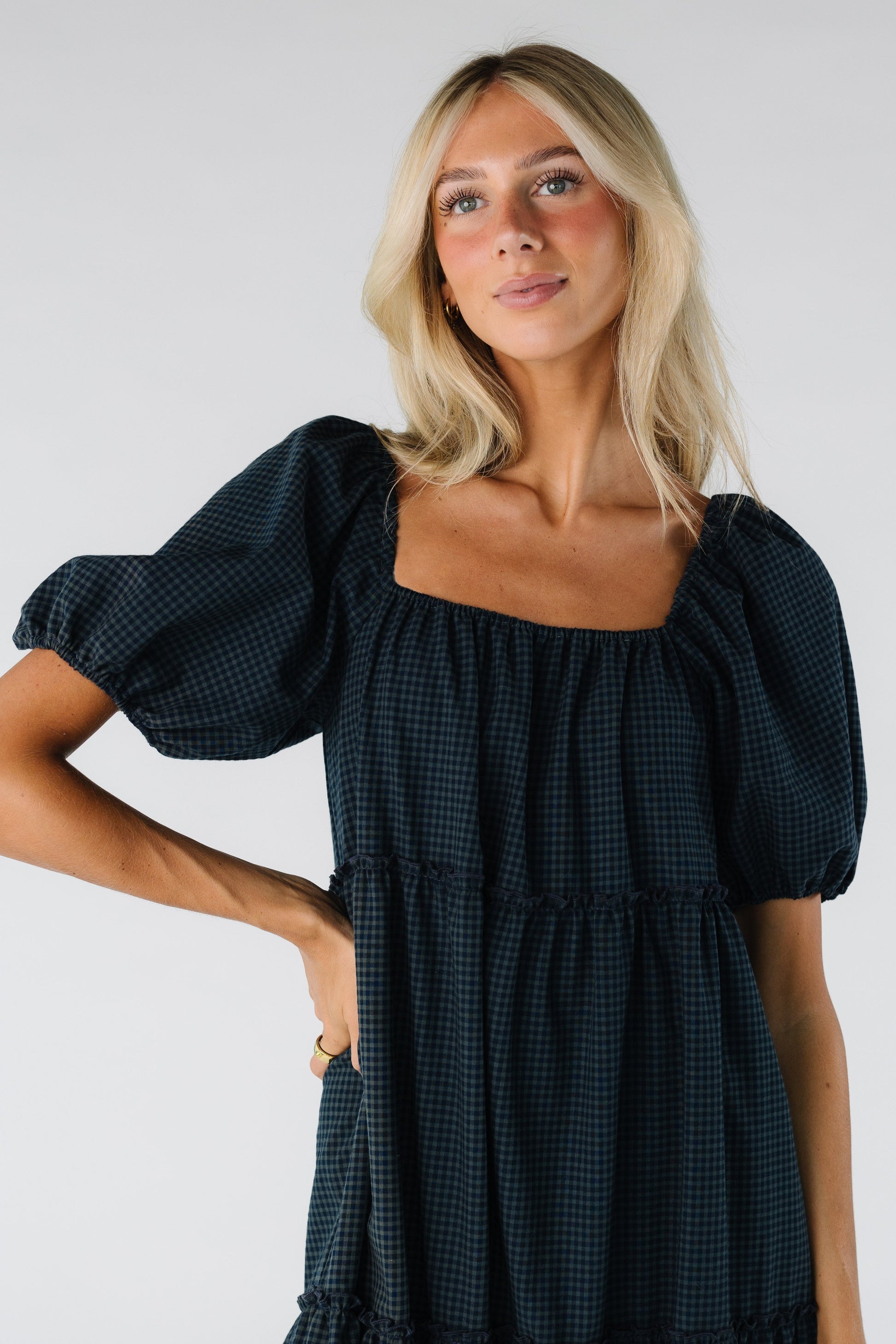 Brass & Roe The Charity Tiered Midi Dress Called to Surf Brass & Roe The Charity Tiered Midi Dress Called to Surf