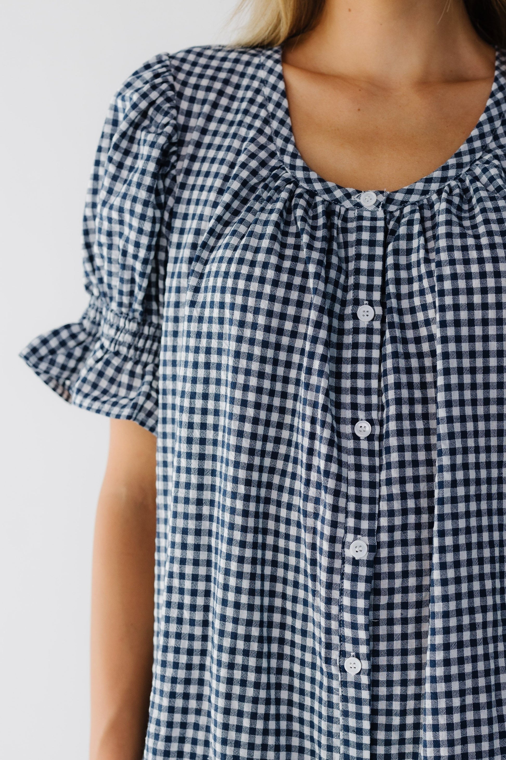 Life of The Party Gingham Dress WOMEN'S DRESS Things Between 