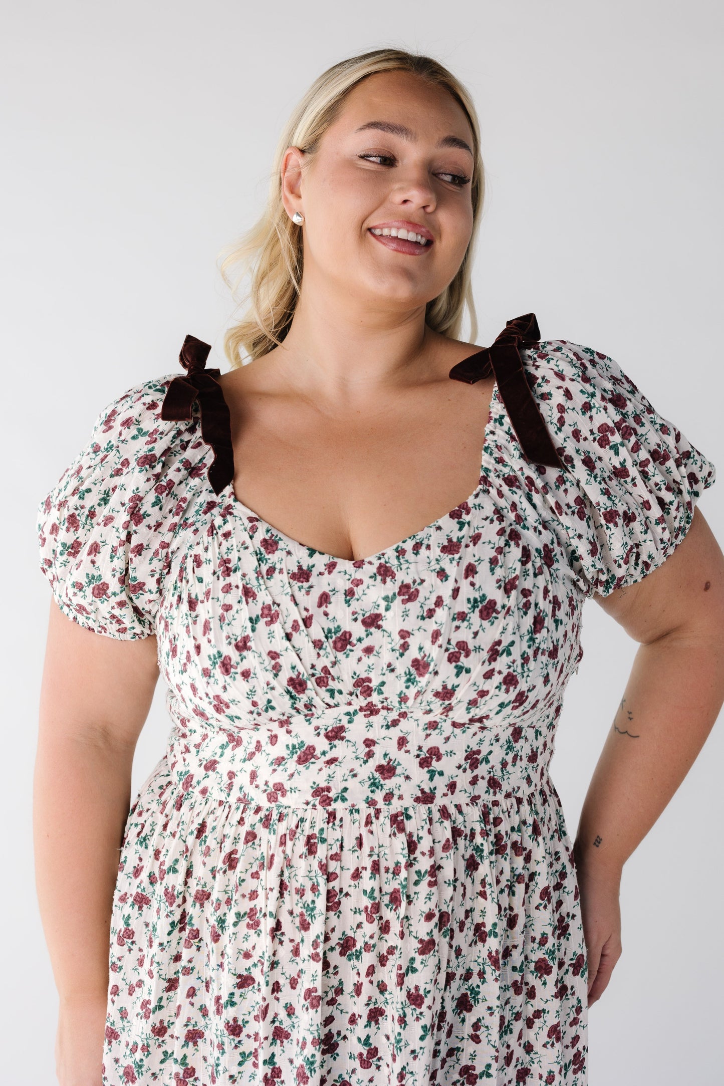 Citrus The Swiss Dobby Bow Dress WOMEN'S DRESS Citrus 