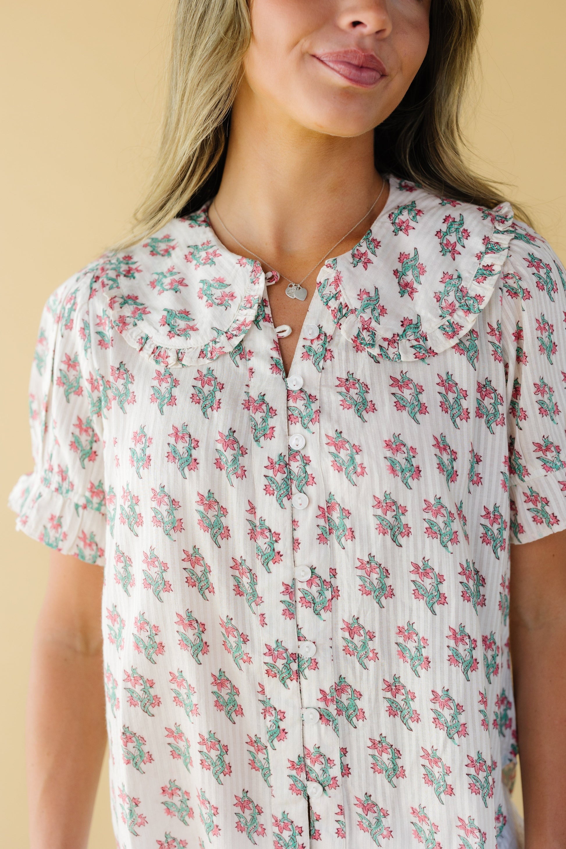Citrus The Ellie Collar Blouse WOMEN'S TOP Citrus 
