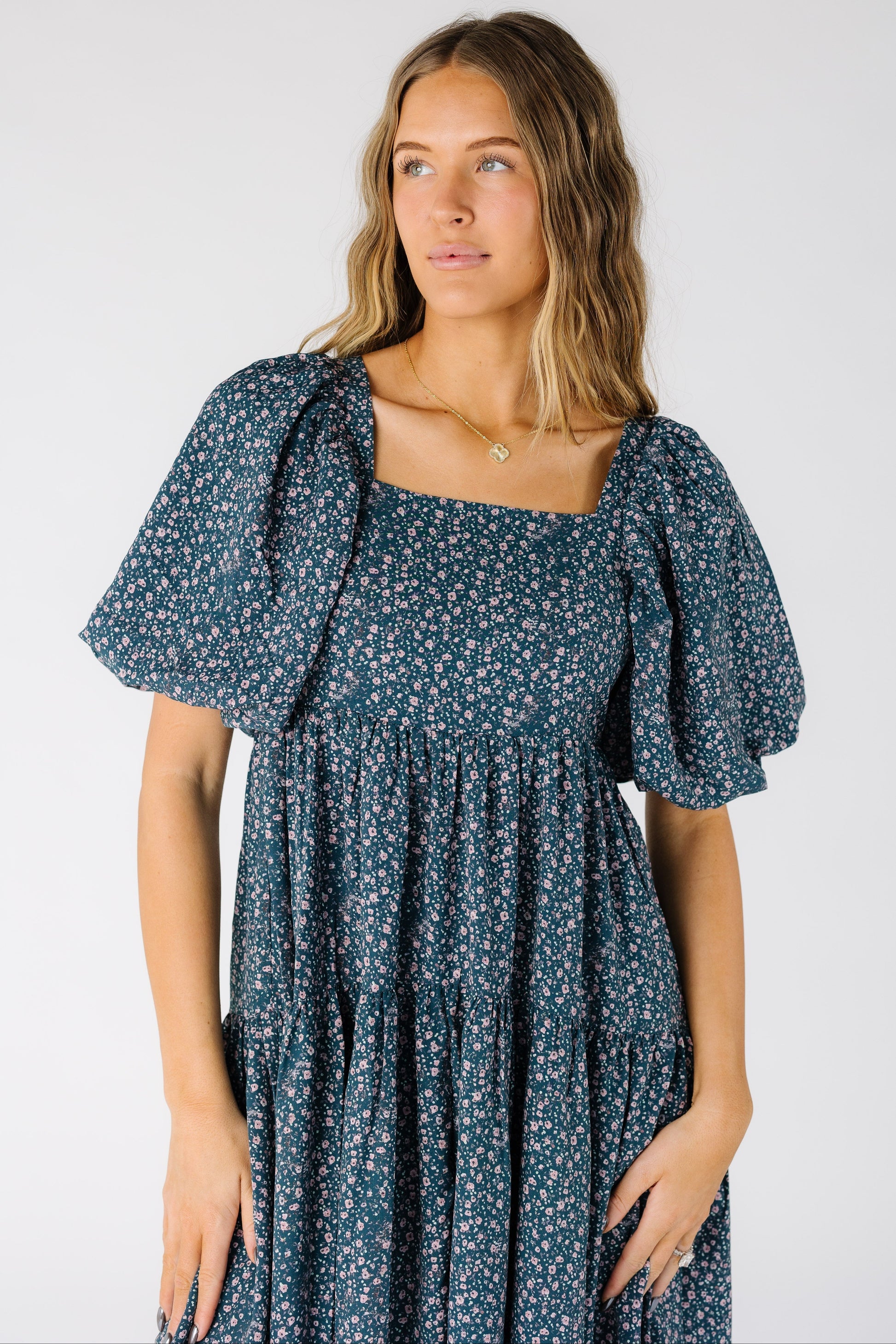 Brass & Roe Maisy Square Neck Dress WOMEN'S DRESS brass & roe 