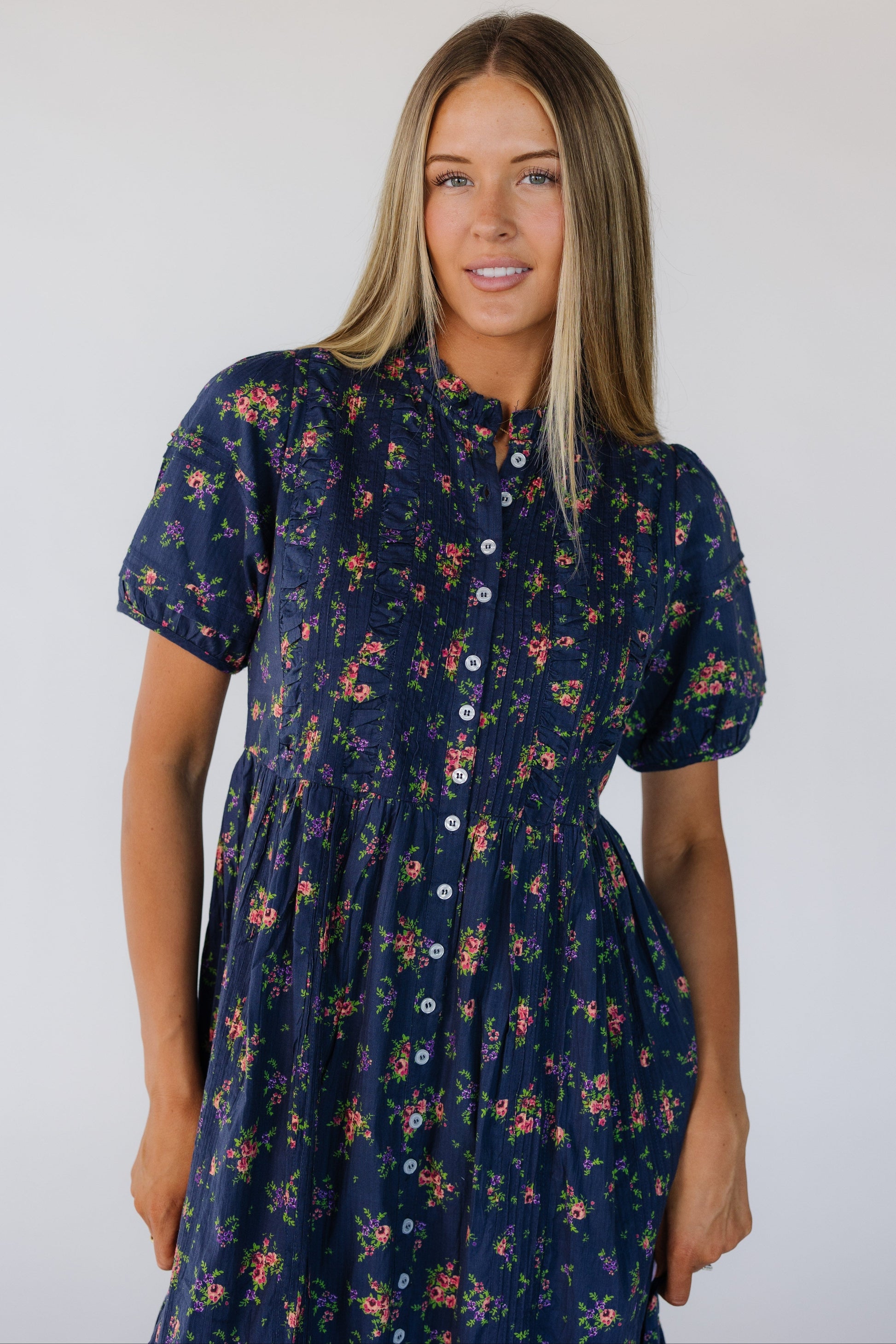 Citrus Flower Fields Spring Dress WOMEN'S DRESS Citrus 