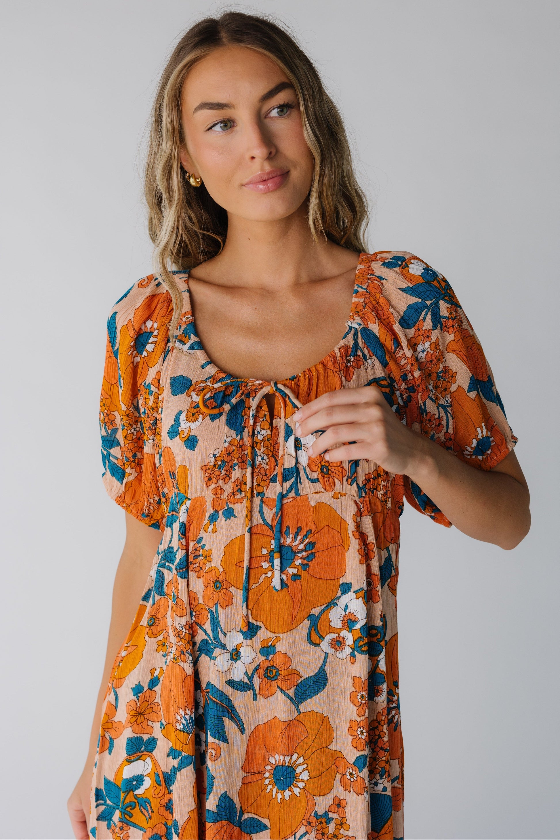 Lyon Crepe Maxi Dress WOMEN'S DRESS Citrus 