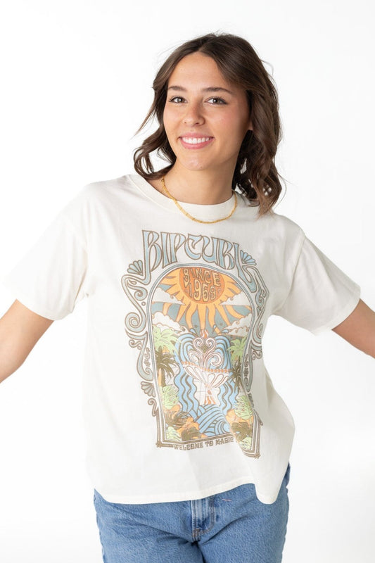 Short sleeve Rip Curl graphic tee