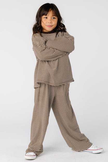 Cutie Everyday Kids Set Kid's Set By Brass & Roe in brown