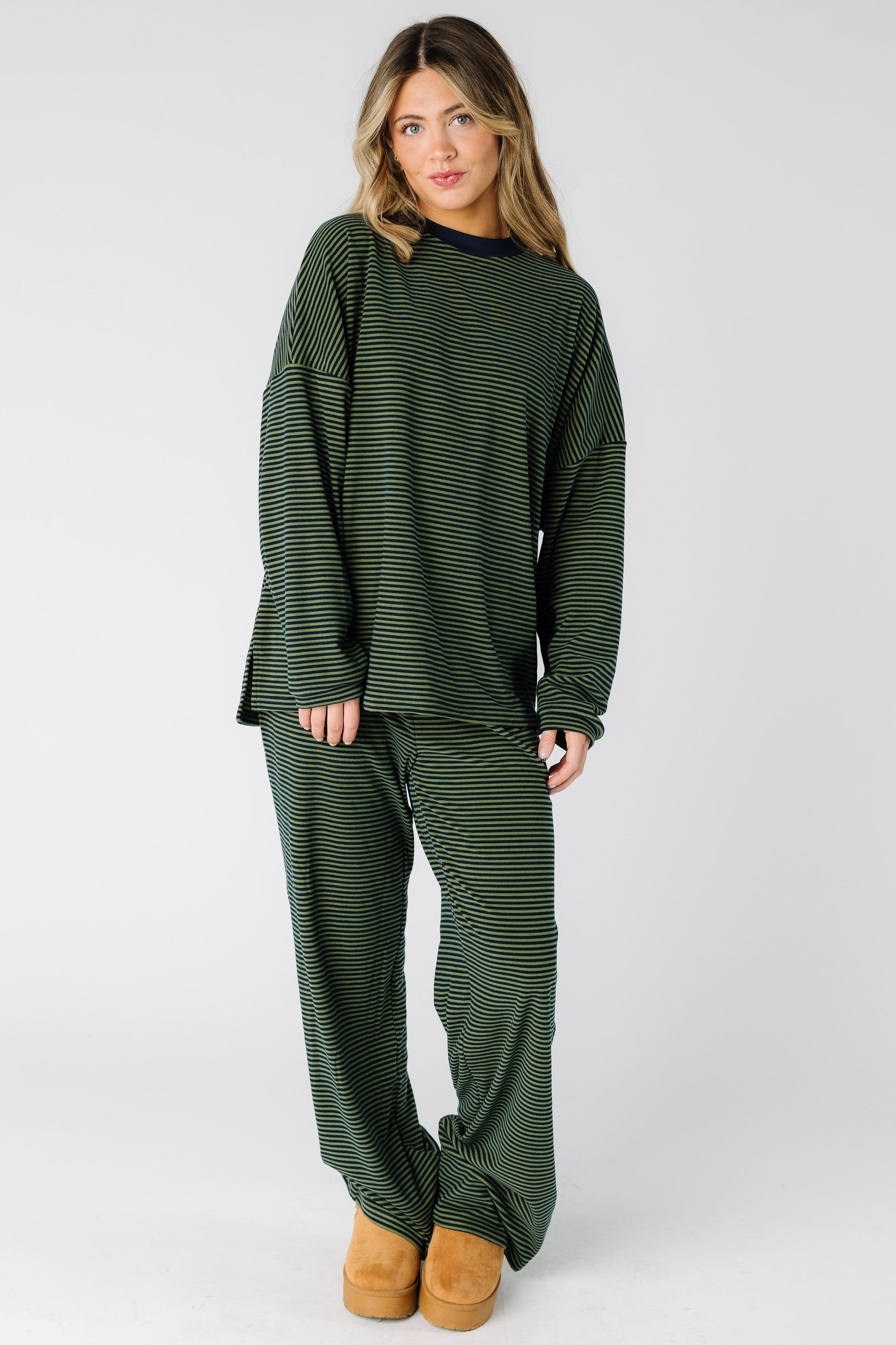 Cutie Everyday Stripe Set Women's Set brass & roe 