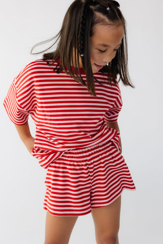 Cutie Kids Short Set Kid's Set Nantong Red XXS 