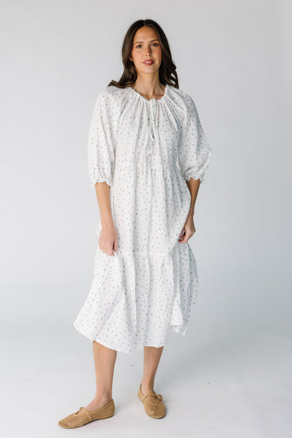 Brass & Roe Mel Gauze Midi Dress WOMEN'S DRESS brass & roe 
