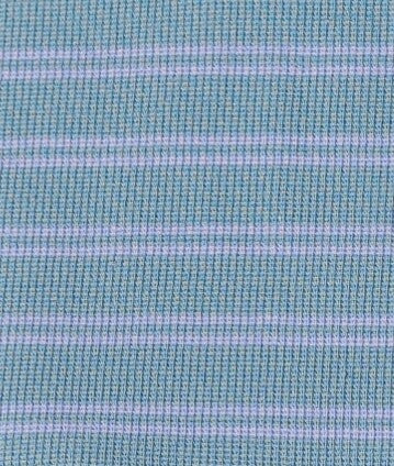 Blue and green fabric stripe.