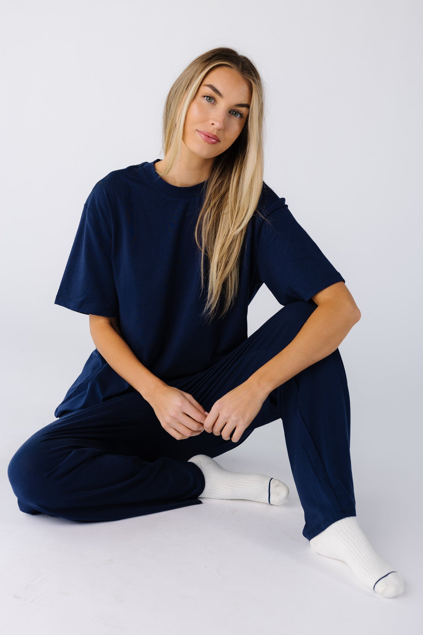 Dream of Me Lounge Set in navy for women and teens