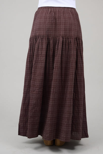Checkmate Tiered Skirt WOMEN'S SKIRTS Things Between 