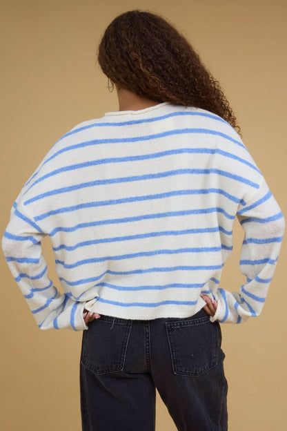 Bentley Striped Cardigan WOMEN'S CARDIGAN Things Between 