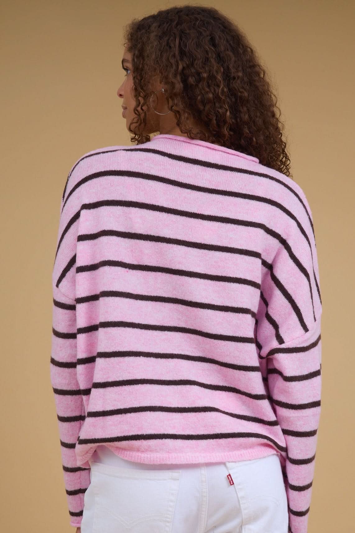 Bentley Striped Cardigan WOMEN'S CARDIGAN Things Between 