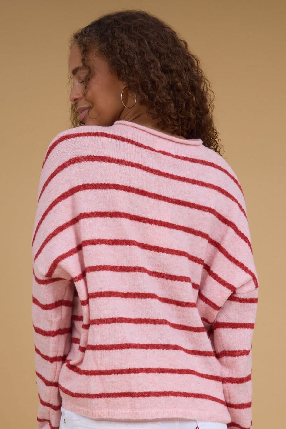 Bentley Striped Cardigan WOMEN'S CARDIGAN Things Between 