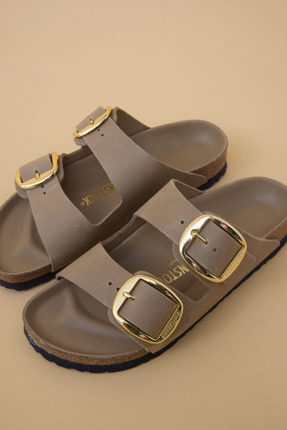 Birkenstock Arizona Big Buckle Leather WOMEN'S SHOES Birkenstock Tabacco Brown 36 