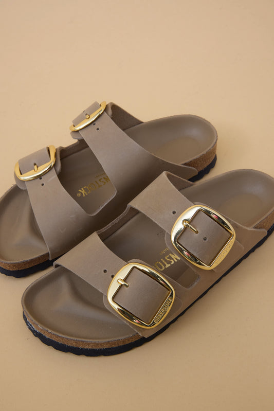 Birkenstock Arizona Big Buckle Leather WOMEN'S SHOES Birkenstock Tabacco Brown 36 