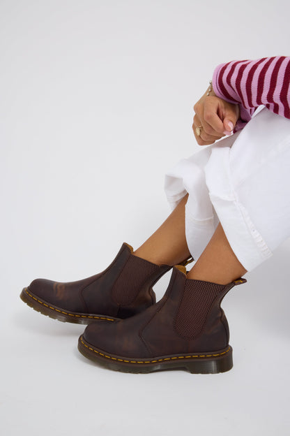 Dr Marten Yellow Stitch Chelsea Boot WOMEN'S BOOTS Dr Martens 