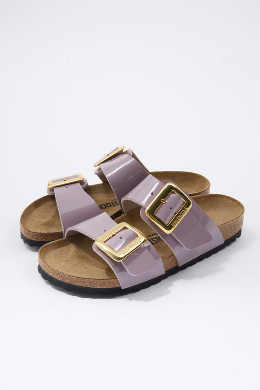 Birkenstock Sydney Luxe Buckle WOMEN'S SANDALS Birkenstock Patent Purple 36 