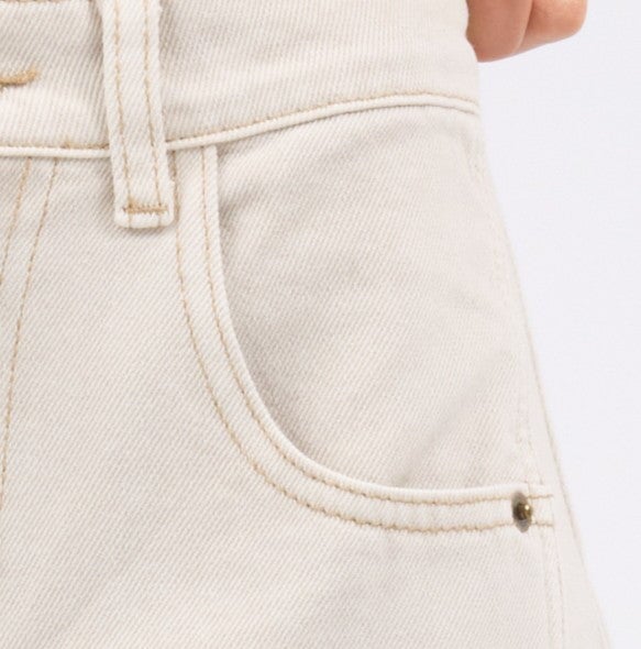 Barrel Cotton Pants WOMEN'S PANTS Miou Muse 