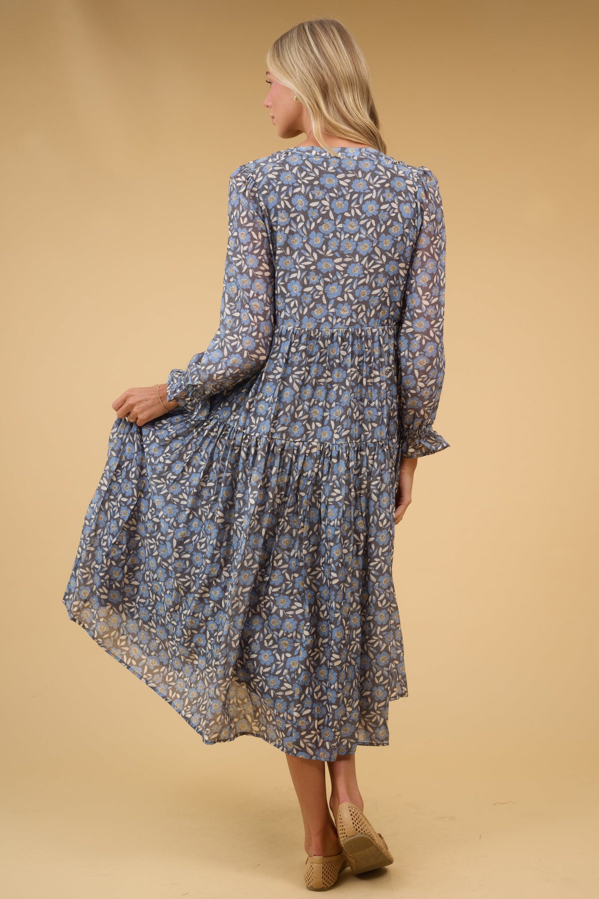 Brass & Roe Roxi Midi Dress Brass & Roe 