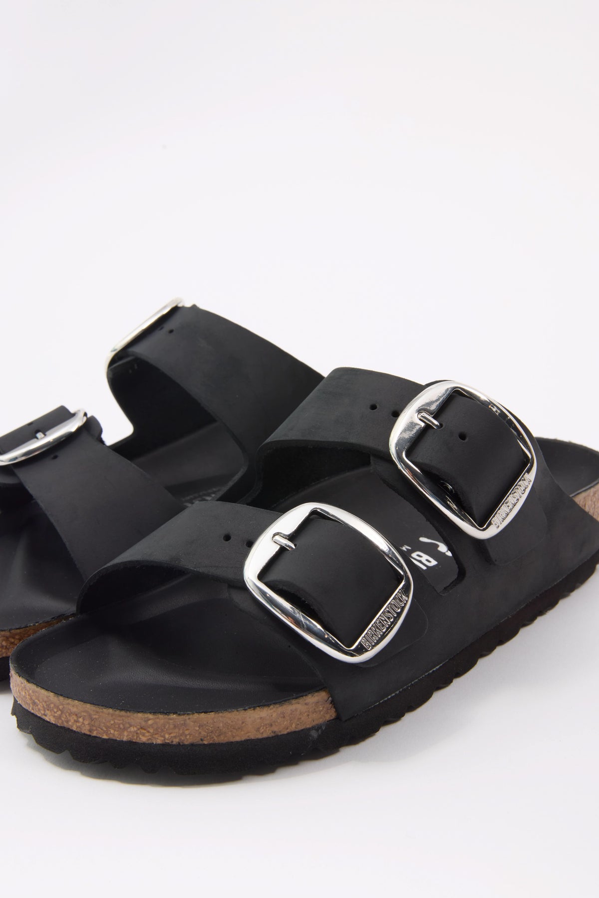 Birkenstock Arizona Big Buckle Leather WOMEN'S SHOES Birkenstock Black 36 
