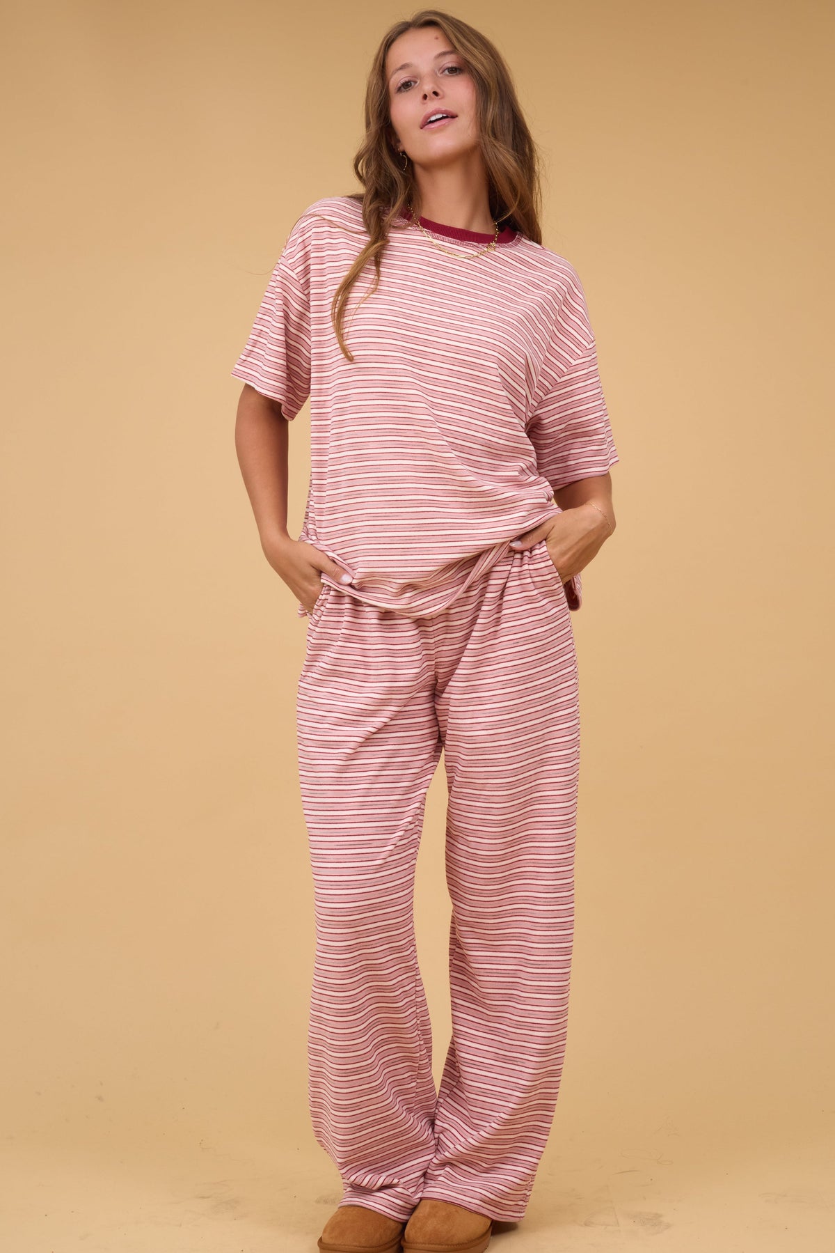Parker Stripe Short Sleeve Top WOMEN'S TOP Things Between 