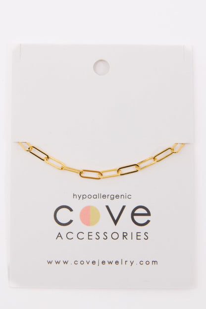 Cove For You Only Paperclip Bracelet WOMEN'S JEWELRY Cove 