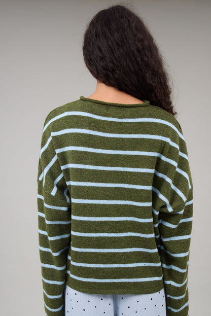 Bentley Striped Cardigan WOMEN'S CARDIGAN Things Between 