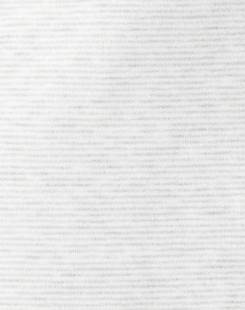 Light heather grey narrow stripe fabric swatch