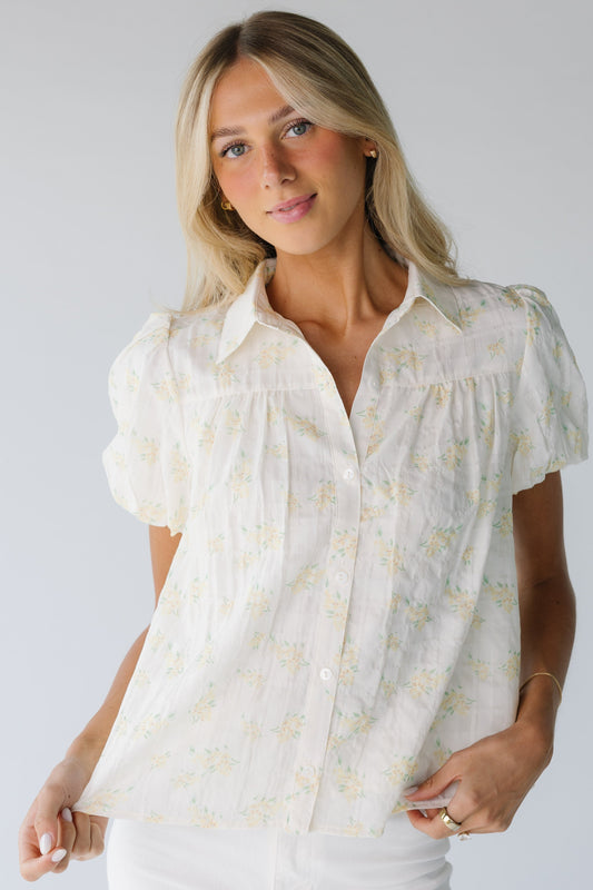 Judy Button Down Blouse WOMEN'S TOP In February Daisy S 