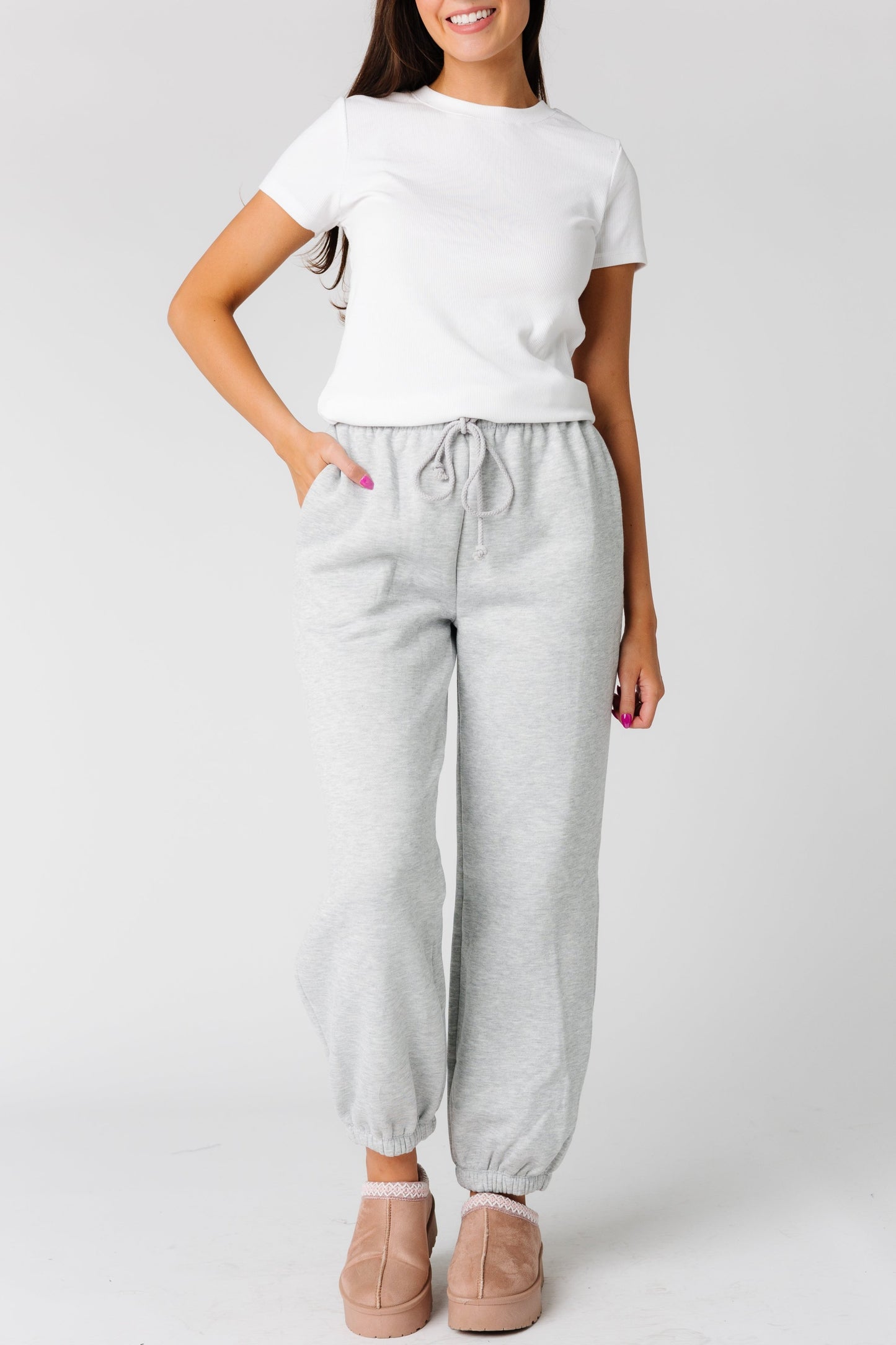 The Brandy  ankle length sweatpants