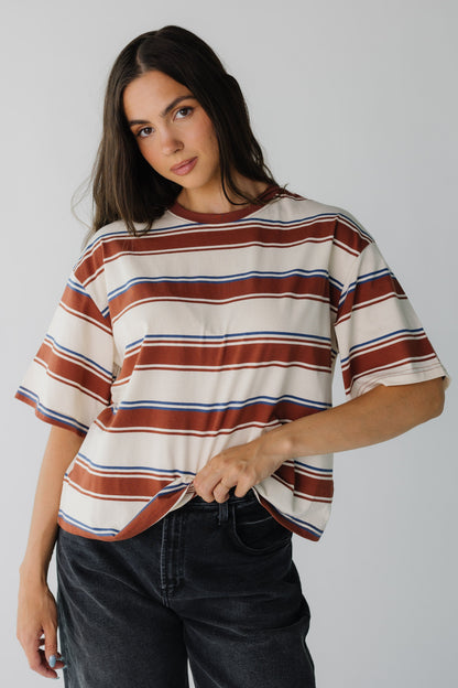 The Sunny Side Tee in Brown