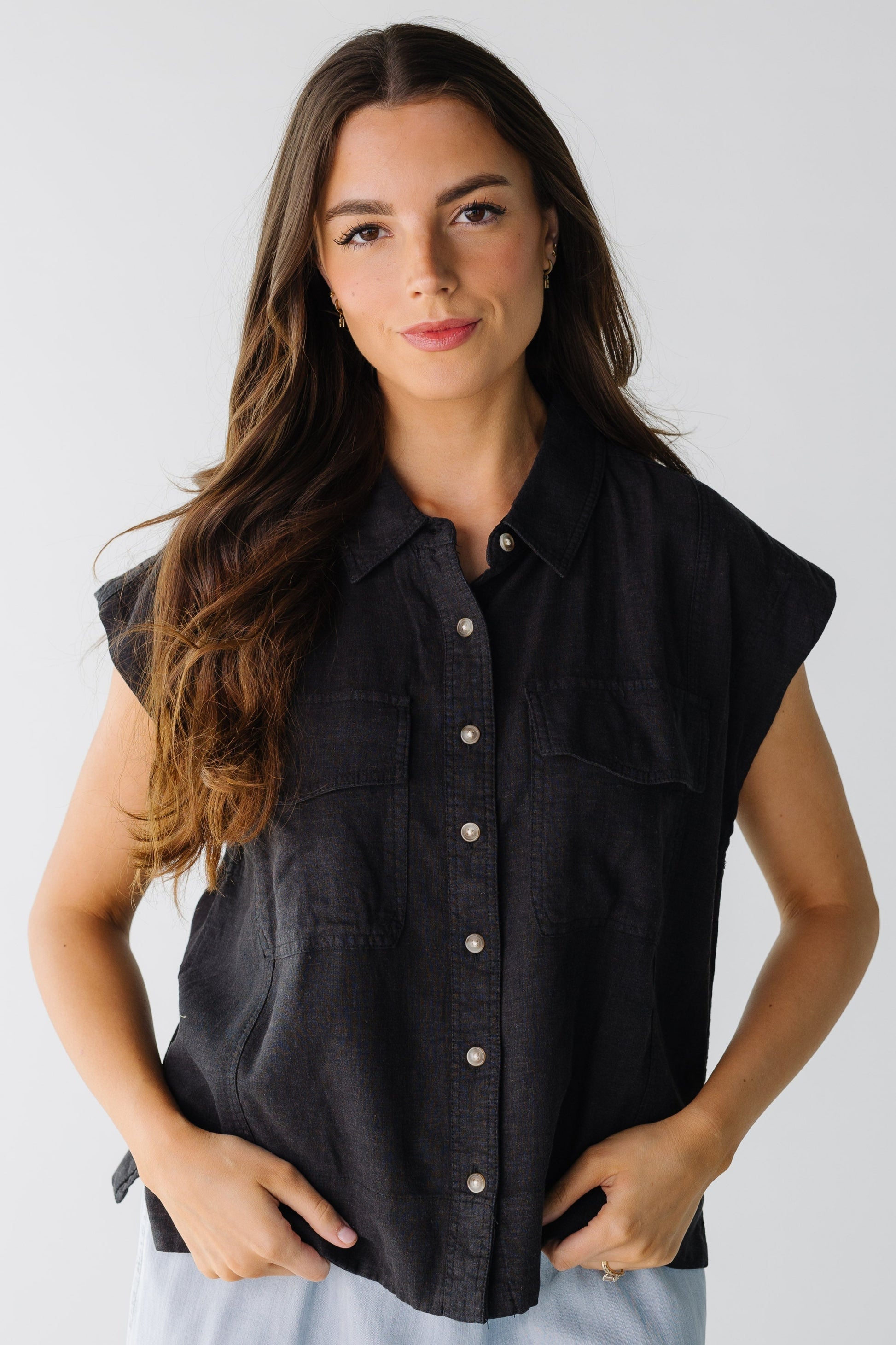Lydia Shirt in black