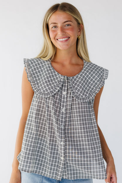 Lyndsey Blouse WOMEN'S TOP Things Between Black S 