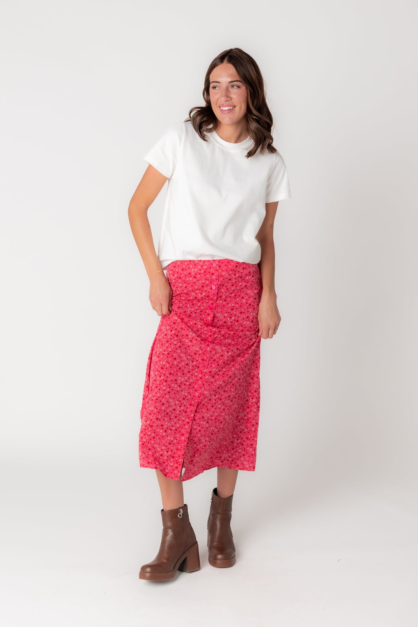 Rio Floral Skirt WOMEN'S SKIRTS Things Between 