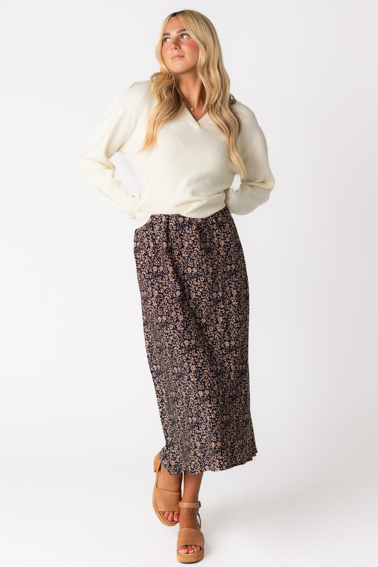 Brass & Roe The Jena Skirt WOMEN'S SKIRTS brass & roe 