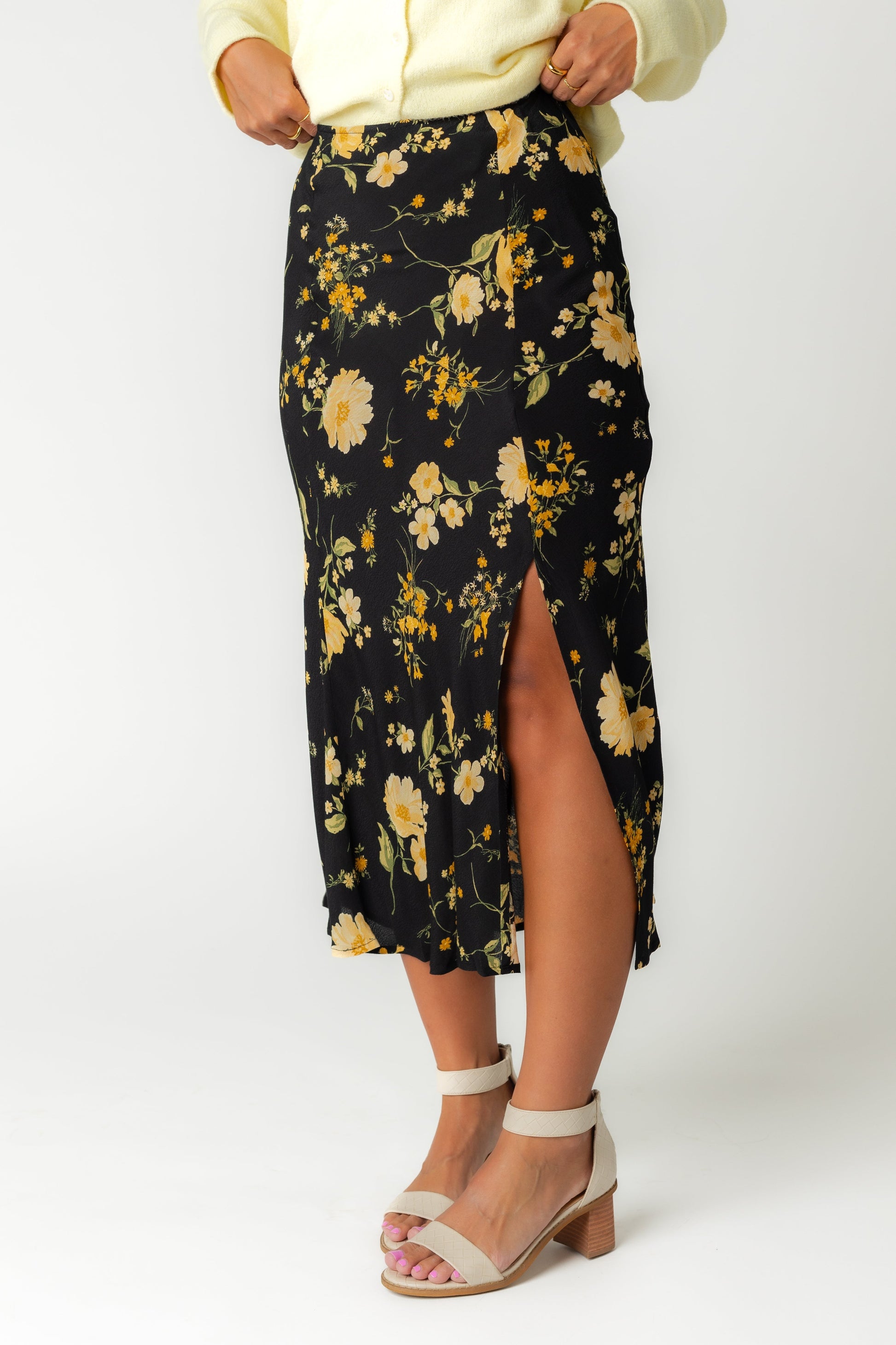 Riverside Side Slit Skirt – Called to Surf - Main Image