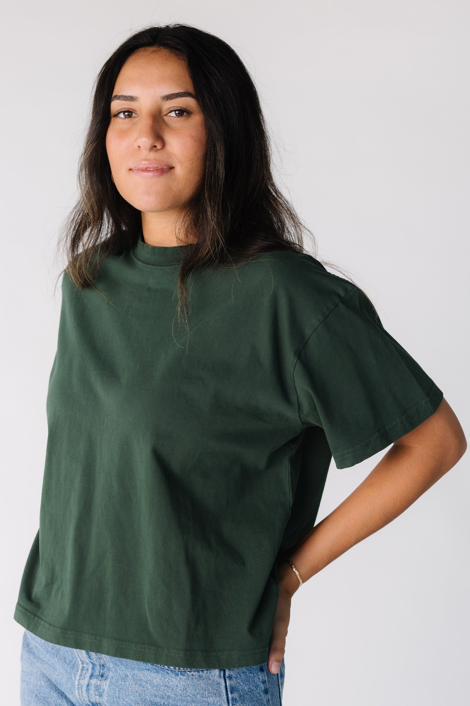 My Everyday Tee WOMEN'S T-SHIRT The Blank Lab Dark Green S 