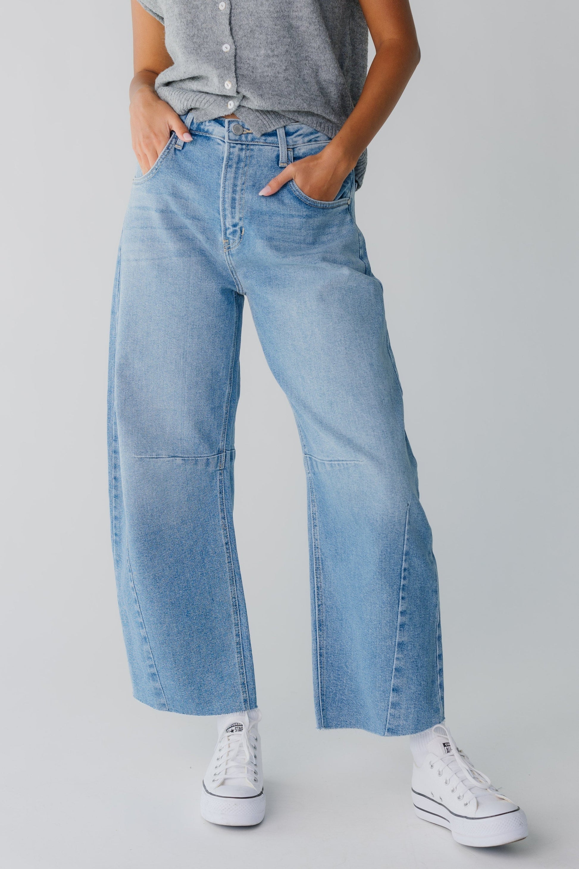 Lexie Barrel Jean - New WOMEN'S JEANS Just Panmaco Inc. 