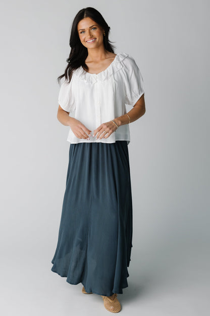 O'Neill Marnie Solid Skirt in navy