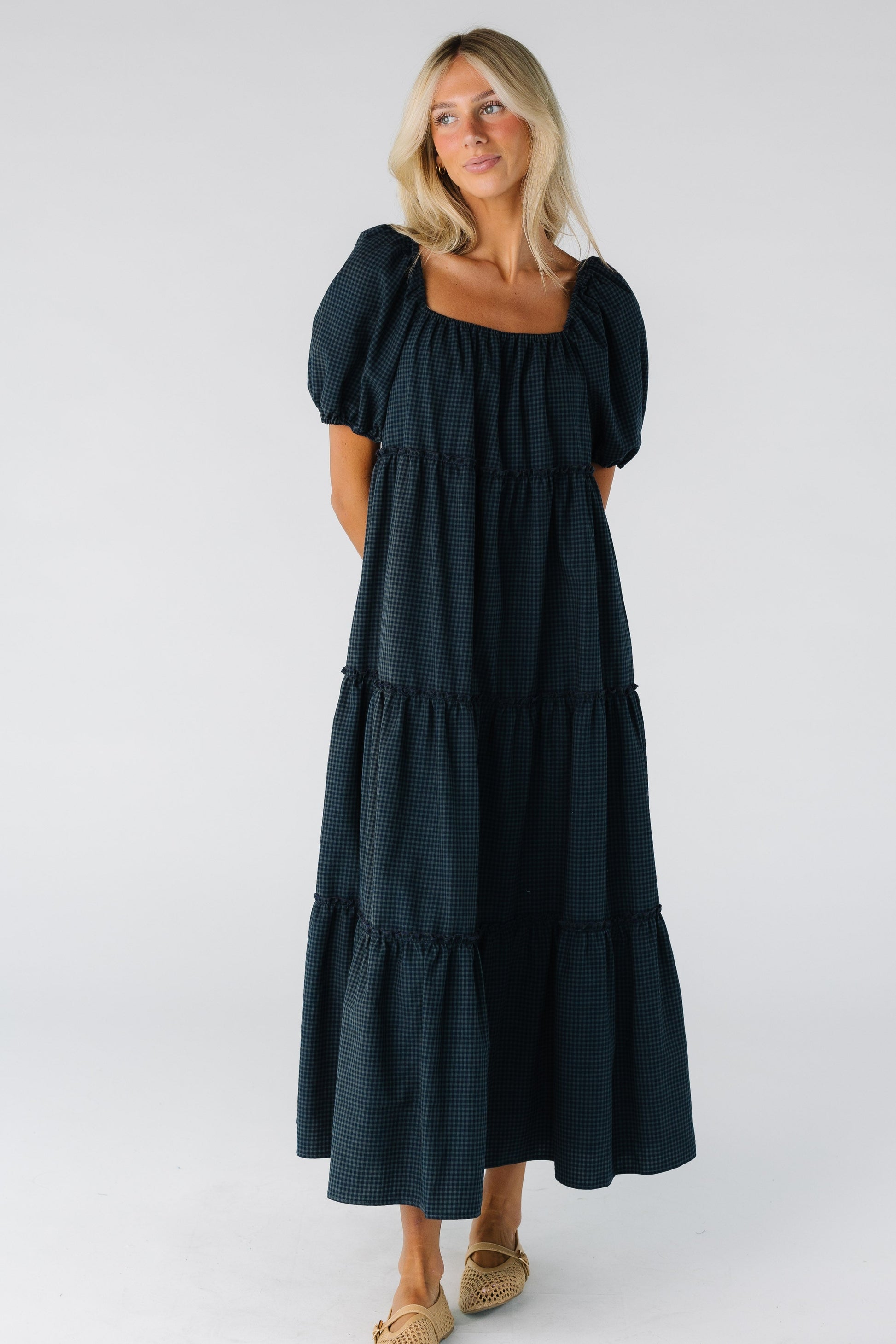 Brass & Roe The Charity Tiered Midi Dress WOMEN'S DRESS brass & roe 