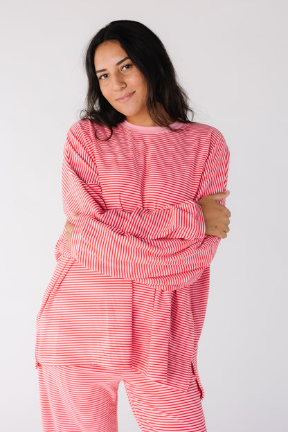 So Soft Lounge Top WOMEN'S TOP Things Between Pink S/M 