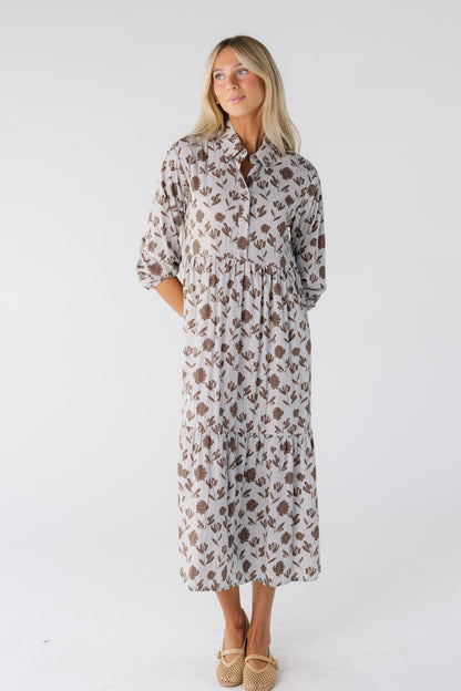 Brass & Roe Janice Button Down Dress WOMEN'S DRESS brass & roe 