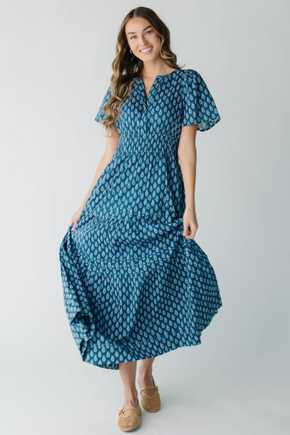 Shae Blue Maxi Dress WOMEN'S DRESS Citrus Blue XS 