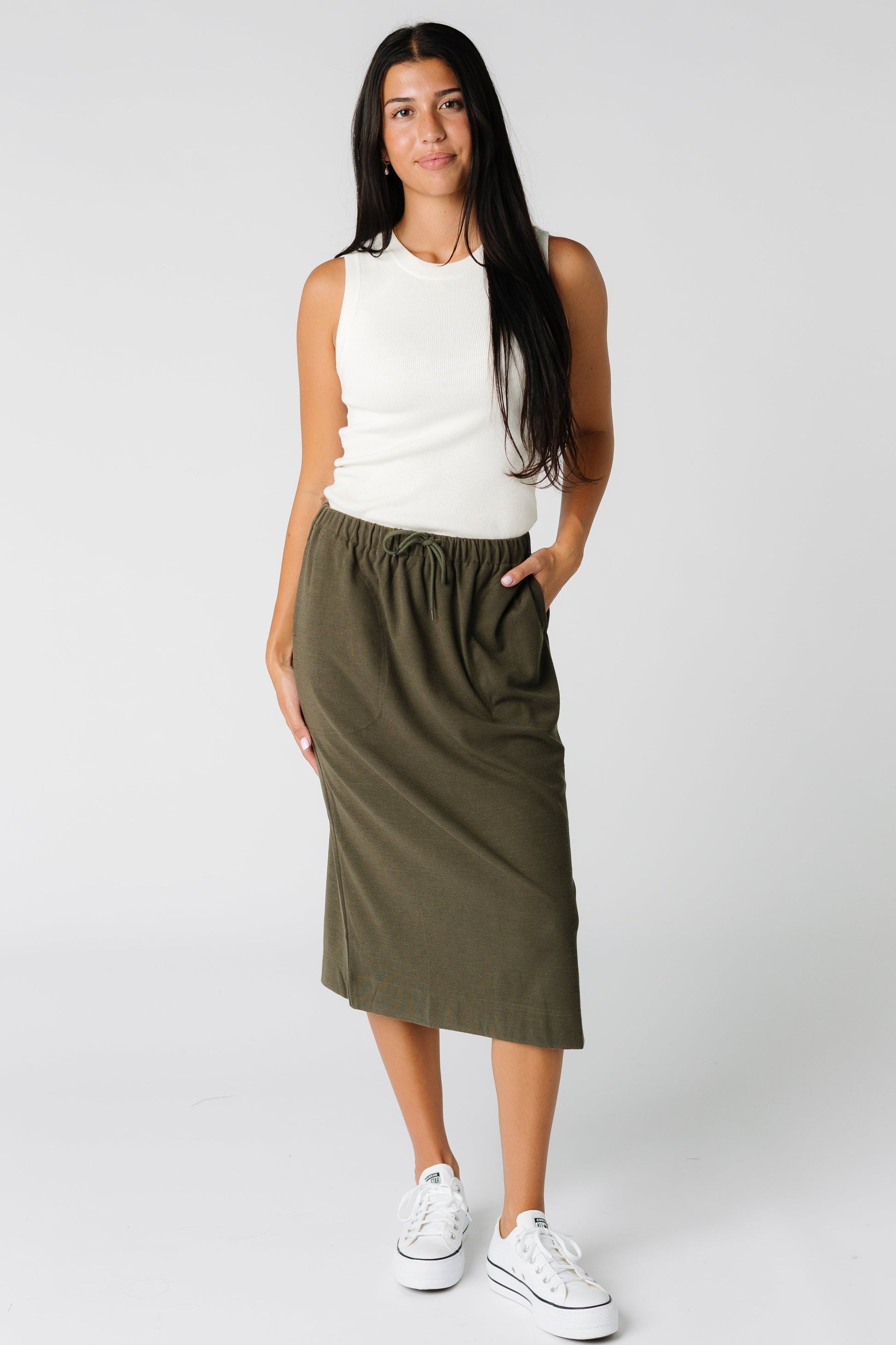 Brass & Roe modest knit skirt