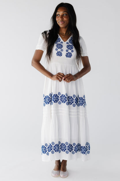 Shae Embroidered Dress WOMEN'S DRESS Citrus 