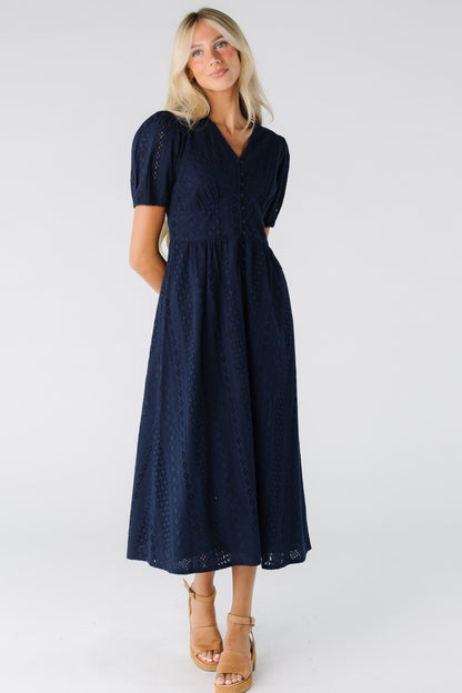 Citrus Hariam Eyelet Button Dress WOMEN'S DRESS Citrus 