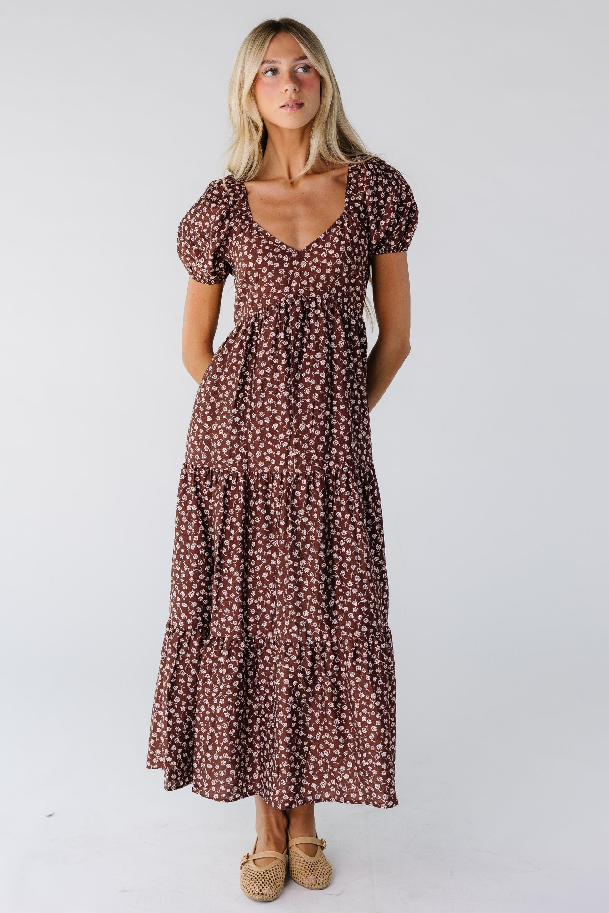 Brass & Roe Amaira Midi Dress WOMEN'S DRESS brass & roe 