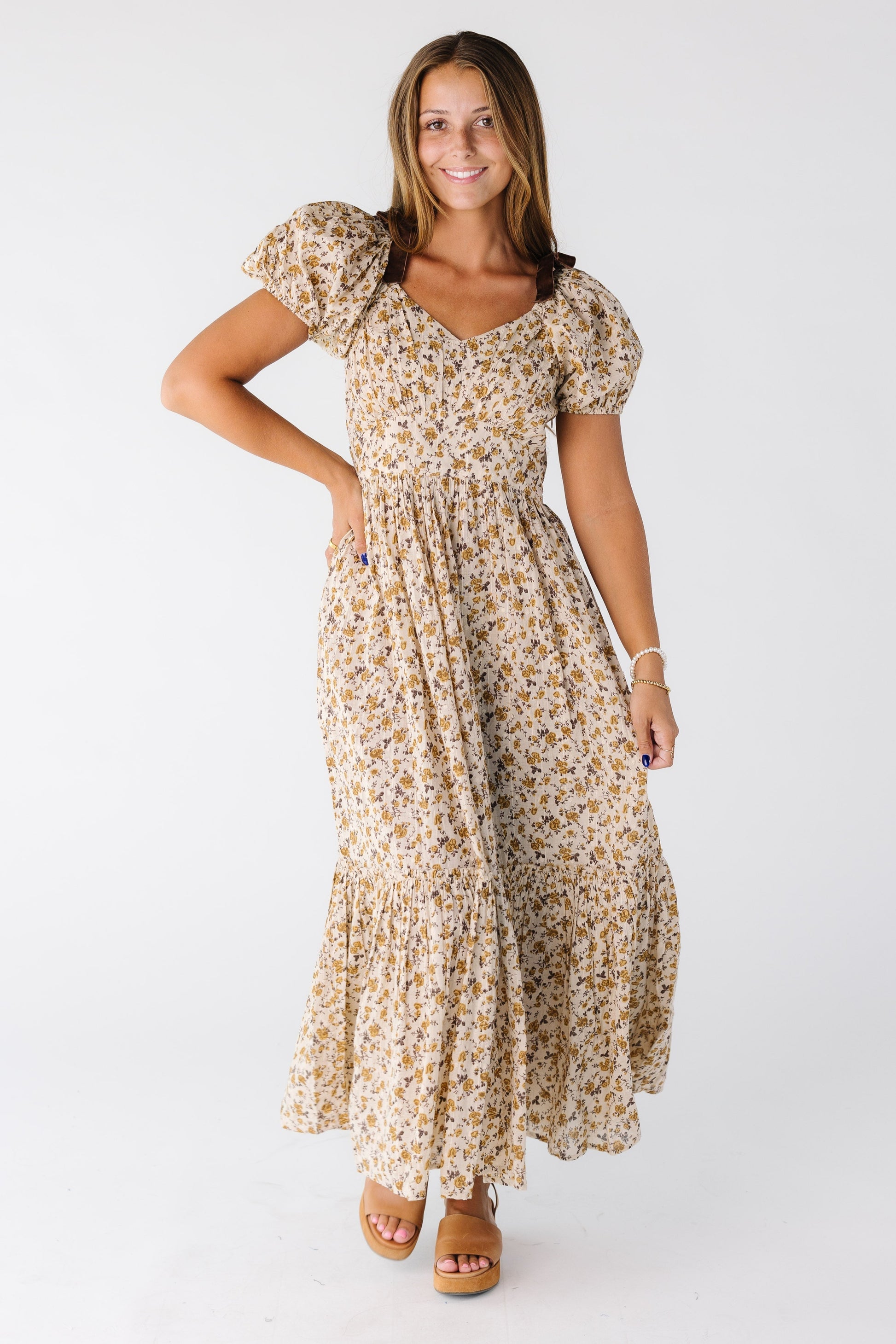 Citrus The Swiss Dobby Bow Dress WOMEN'S DRESS Citrus 