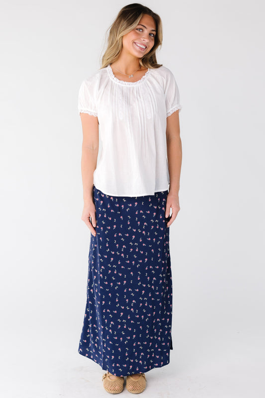 Monaco Skirt with Trim Detail WOMEN'S SKIRTS Wishlist 